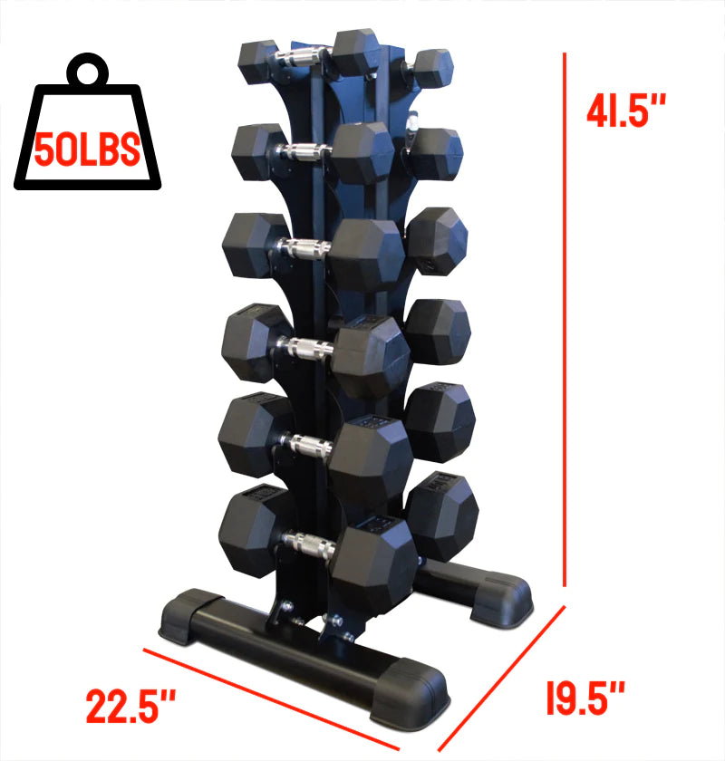 Vertical Dumbbell Rack 6 Pair