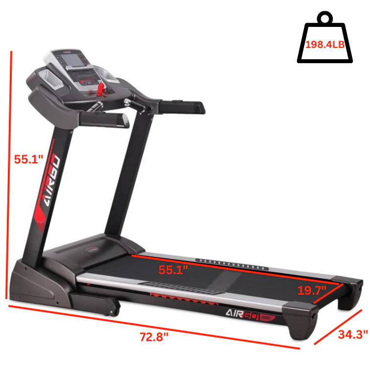 AirGo 1000 Motorized Treadmill Actuality Fitness