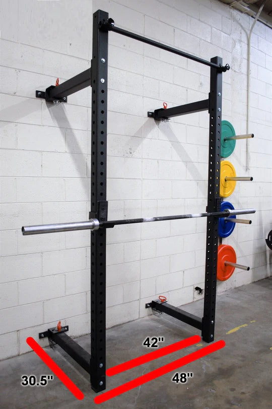 Foldable Wall Mounted Squat Rack