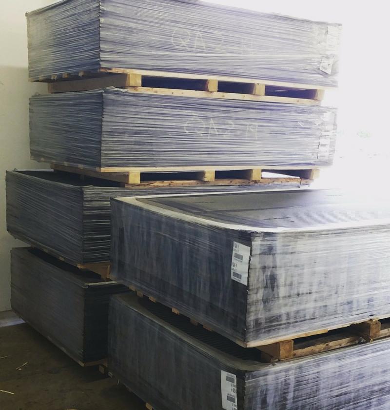 Rubber Flooring Mat 4' X 6', 3/4"