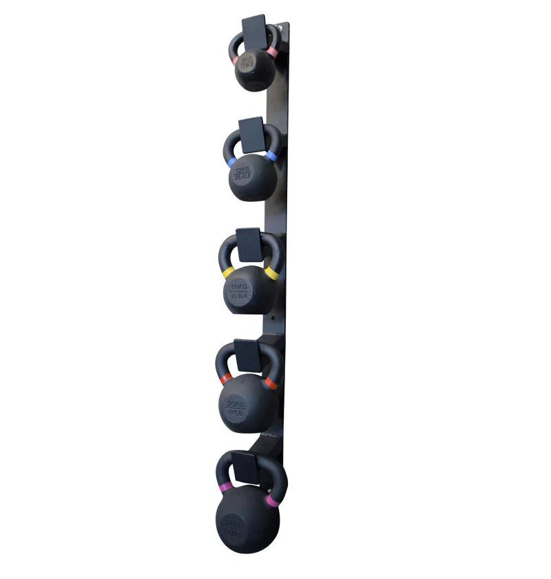 WALL MOUNTED KETTLEBELL RACK