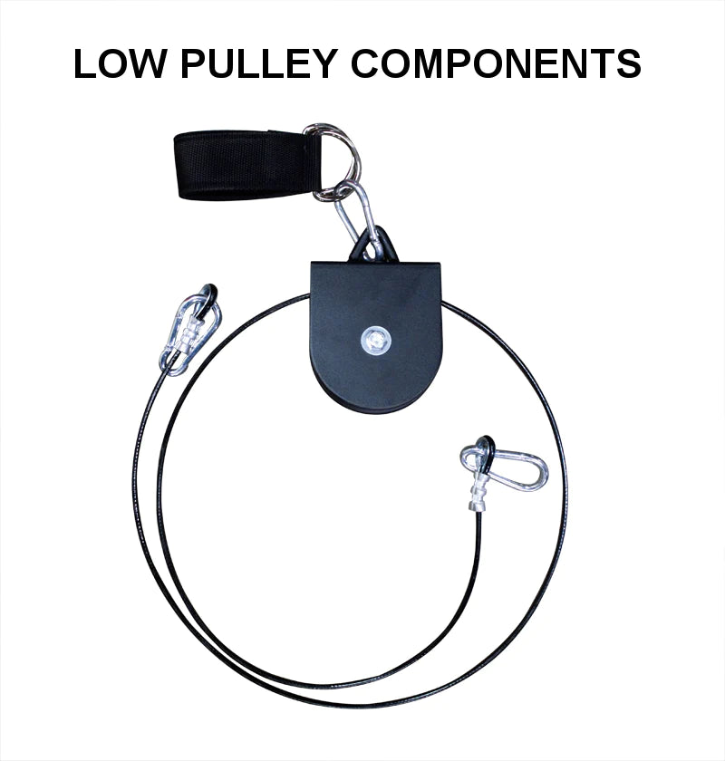 High/Low Pulley Attachment - Plate Loaded (select option)